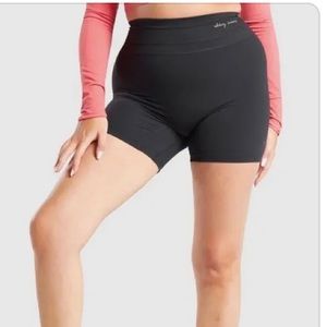 Gymshark x Whitney Simmons black shorts